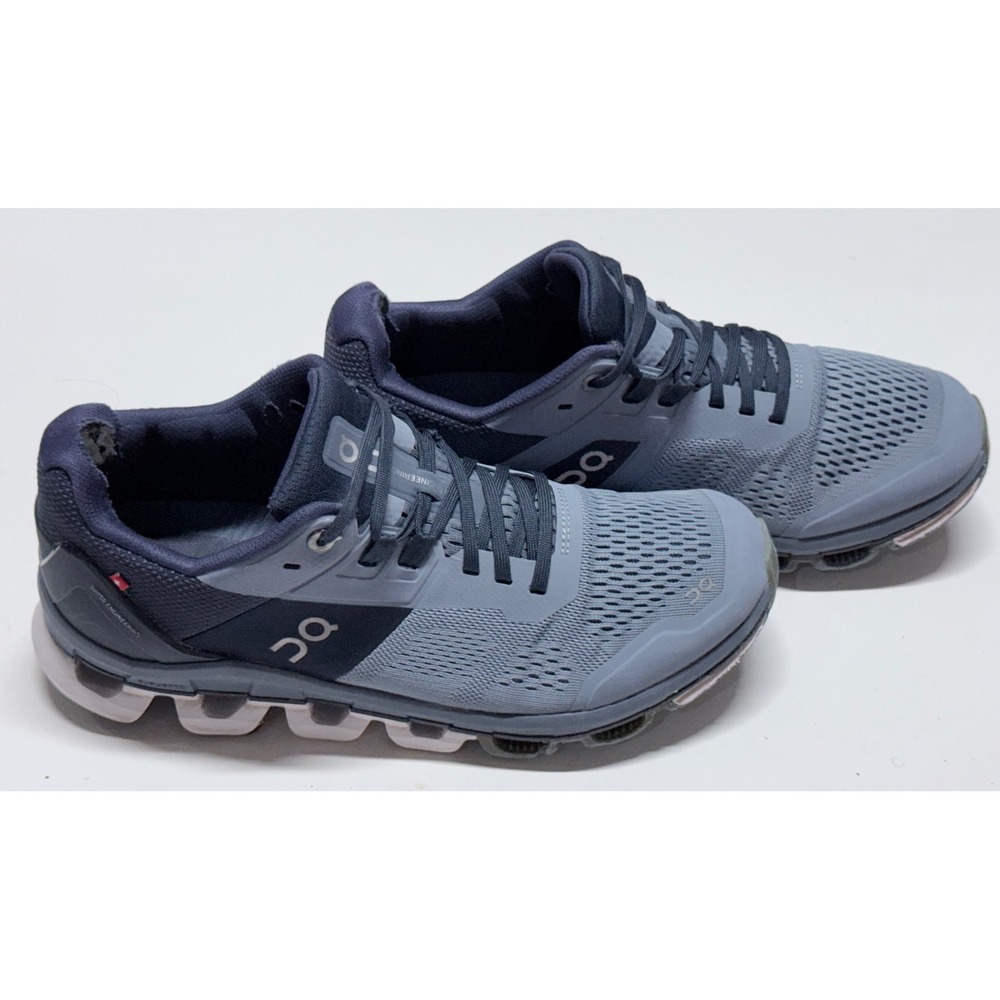On Cloud Ace Womens Running Shoes Blue Grey Helion CloudTec 50.99556 Size 9